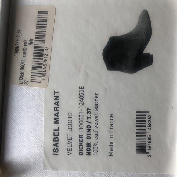 Isabel Marant Dicker Boot. Size 37 - Picture 2 of 4